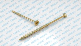 Саморез для деревянных конструкций с потайной головкой 