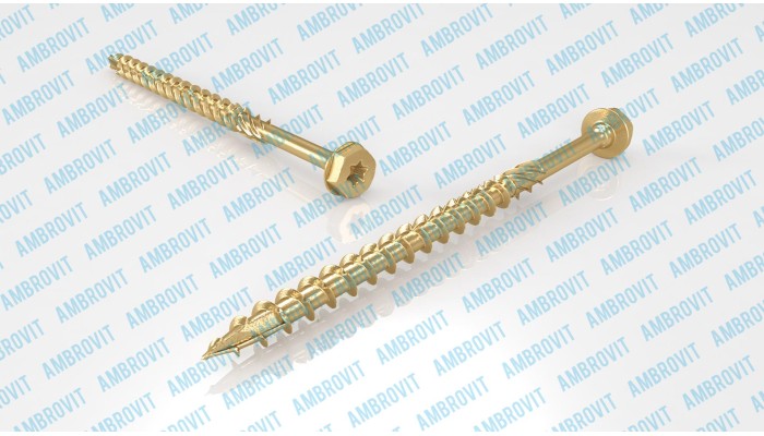 ШЕСТИГРАННAЯ ГОЛОВКА С ШАЙБОЙ,  ШЛИЦ ТХ